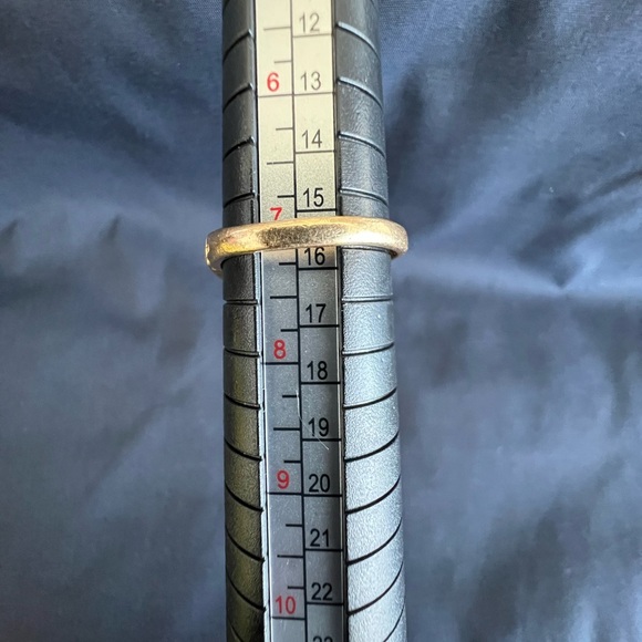 14K Yellow Gold Class Ring – Pink Stone – Size 7 – 3.8g - Picture 2 of 7